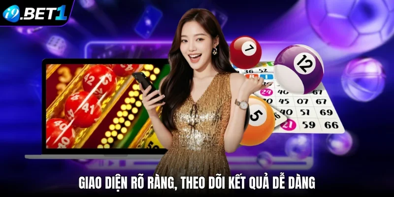 Giao diện rõ ràng, theo dõi kết quả dễ dàng