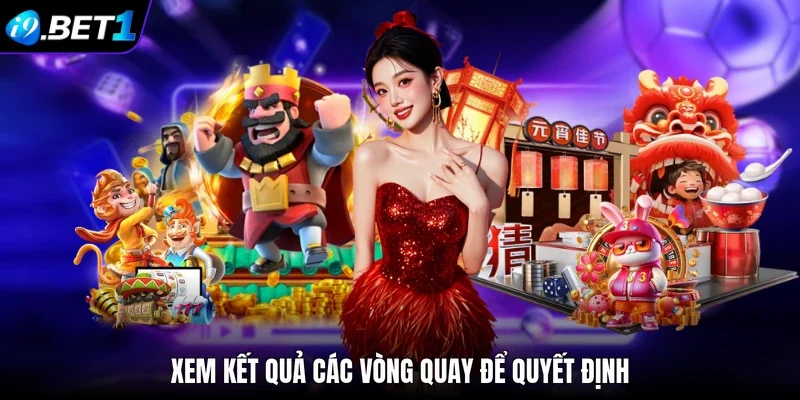 Xem kết quả các vòng quay để quyết định